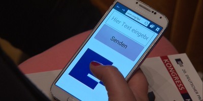 VoxR - einfache Handy-Eingabe Bei VoxR können Sie einfach mit dem Handy am Event teilnehmen!