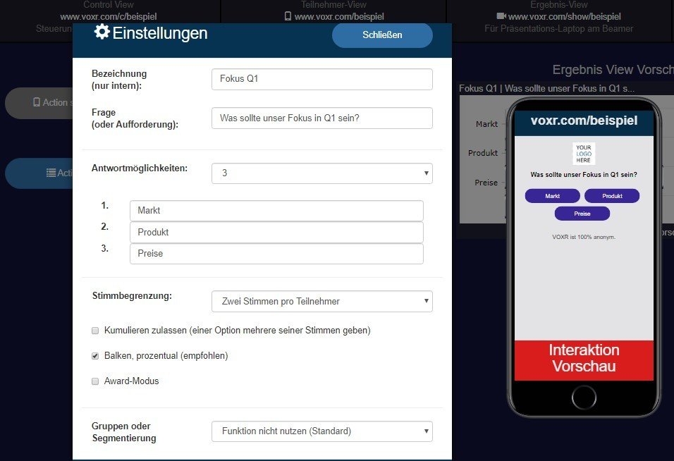 VOXR Voting Tool How-to